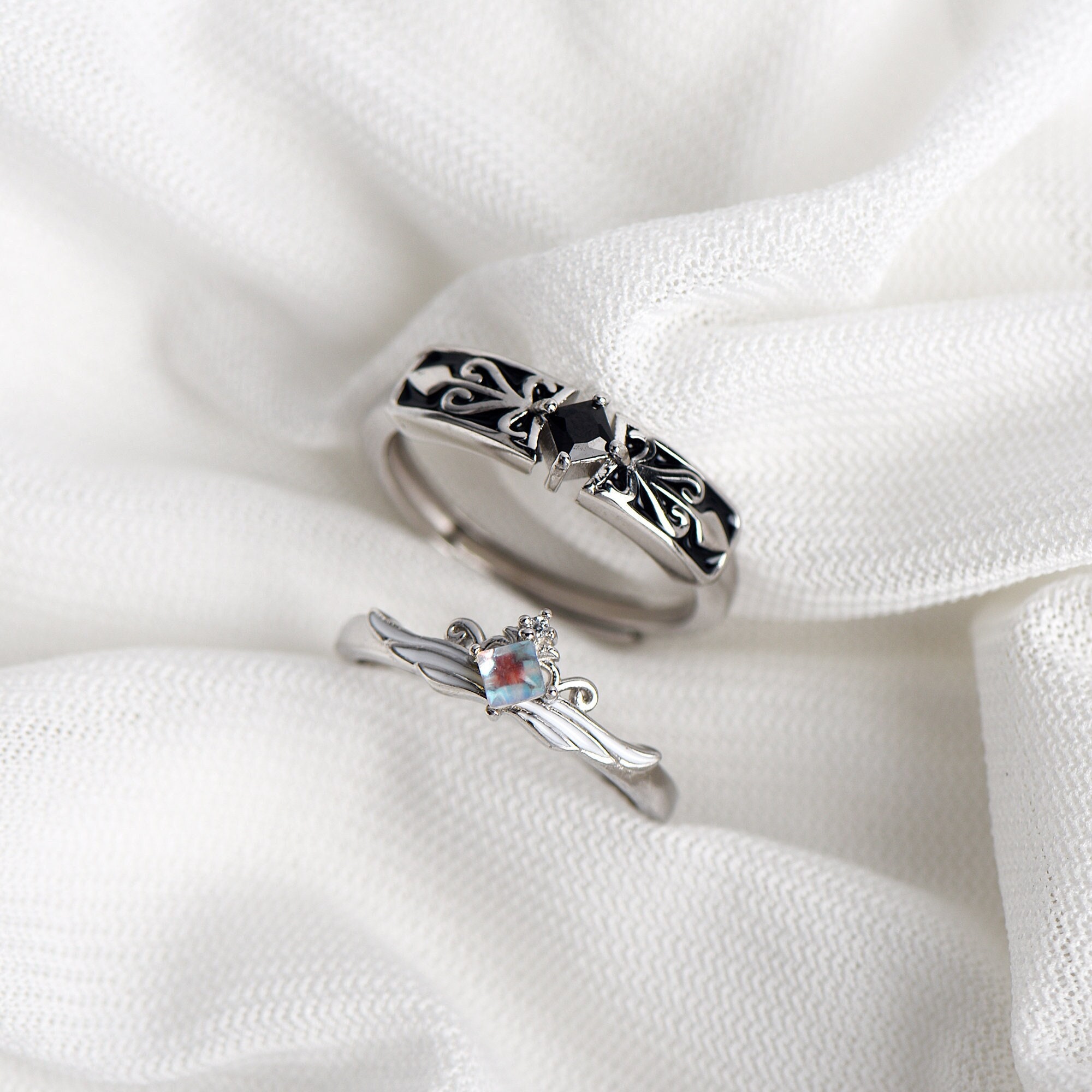Ashleymade Personalized Promise Rings for Her with India | Ubuy