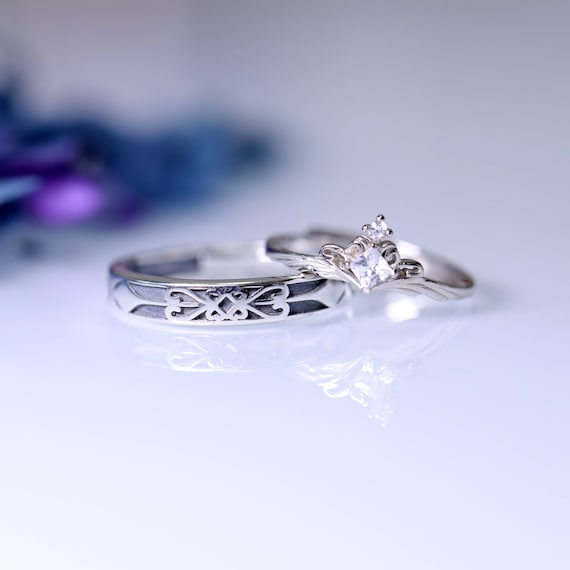 Pinky Promise Rings | Matching Promise Rings | Male Promise Ring - Veeaien  Designs