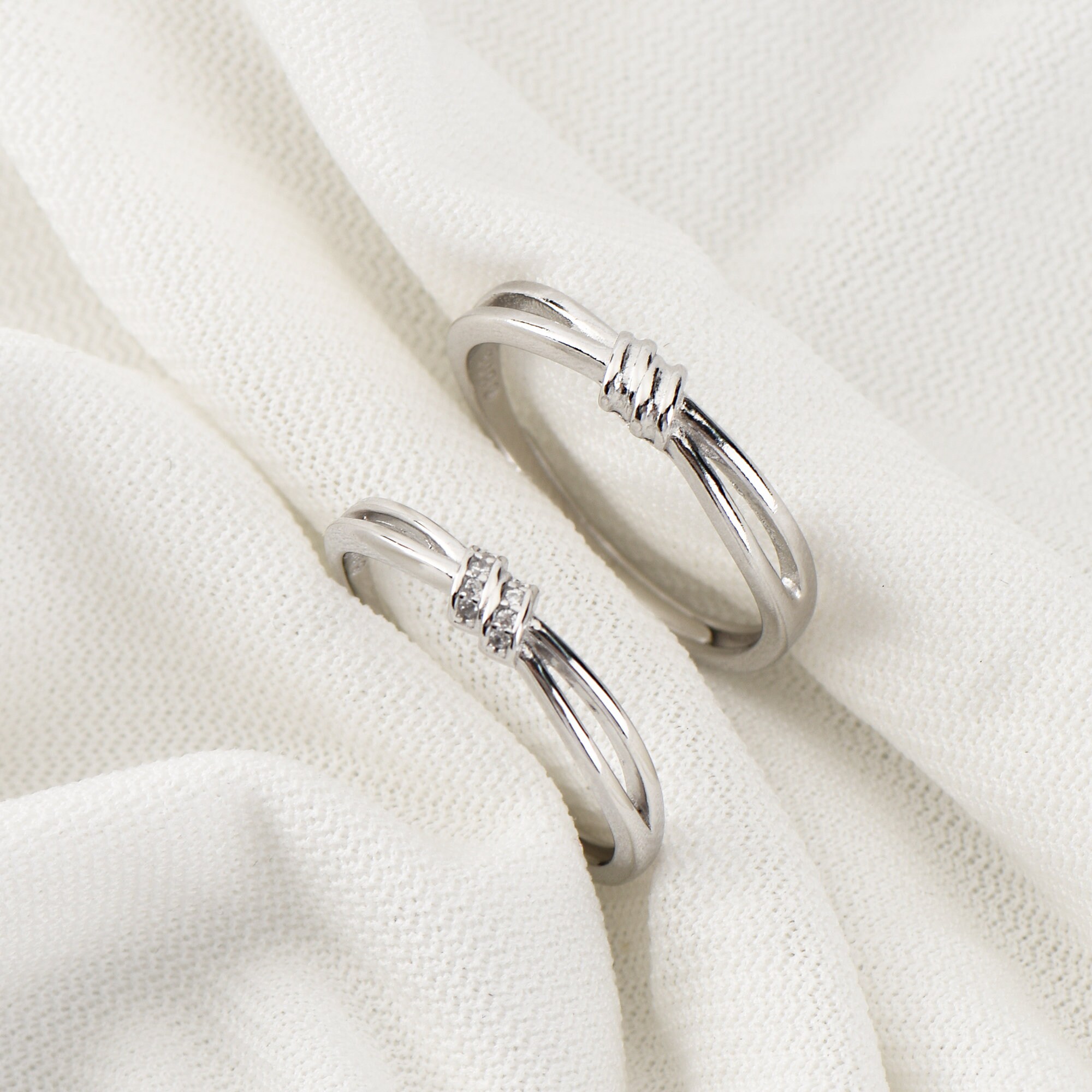 Customizable Promise Rings Customized Engraved Sterling Silver Couple Rings Personalized Promise ...