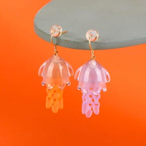 Inktvisoorbellen oor manchet oorbellen oorclip minimaal oorlus mini-oorbellen cadeau voor haar cadeau voor vrouwen 18k verguld