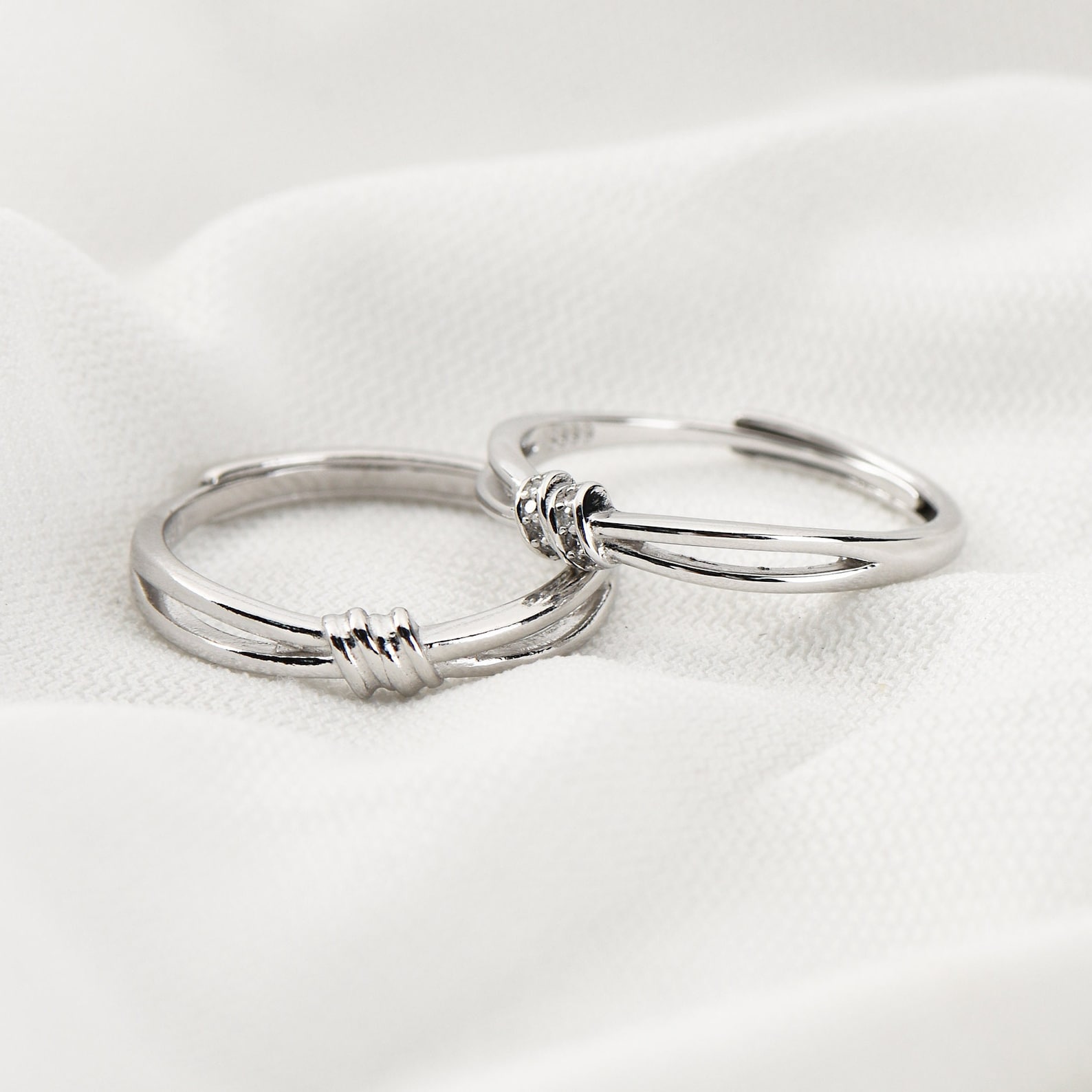 Customizable Promise Rings Customized Engraved Sterling Silver Couple Rings Personalized Promise ...