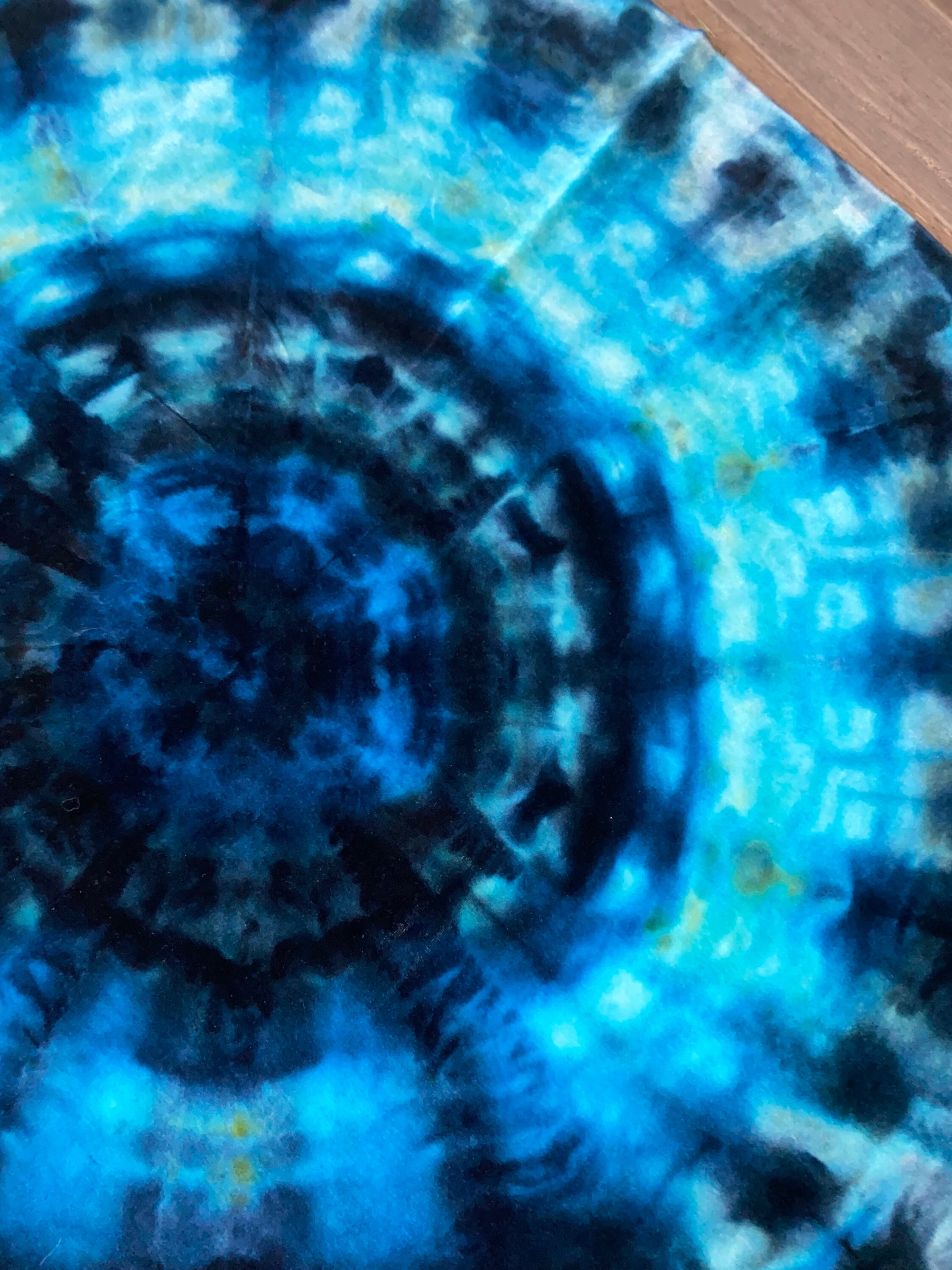 Tie Dyed Natural Organic Bamboo Velour Etsy
