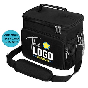 Gepersonaliseerde geïsoleerde lunchtas voor dames en heren, gepersonaliseerde lunchbox voor kinderen, lunchbox op maat, gepersonaliseerd cadeau medewerker waardering