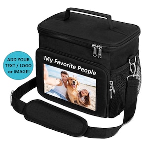 Lunchtas op maat met naam, gepersonaliseerde lunchtas, geïsoleerde lunchtas voor dames, gepersonaliseerde lunchbox voor kinderen, picknicktas bierkoeler