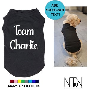 Custom Dog Shirt, Personalized Dog Shirt, Funny Dog Shirt, Custom Shirt for Dog, Funny pet shirt, Custom Cat Shirt