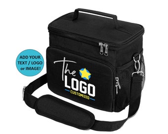 Personalized Insulated Lunch Bag for Women and Men, Personalized Lunch Box for kids, Custom Lunchbox, Custom Employee Appreciation gift