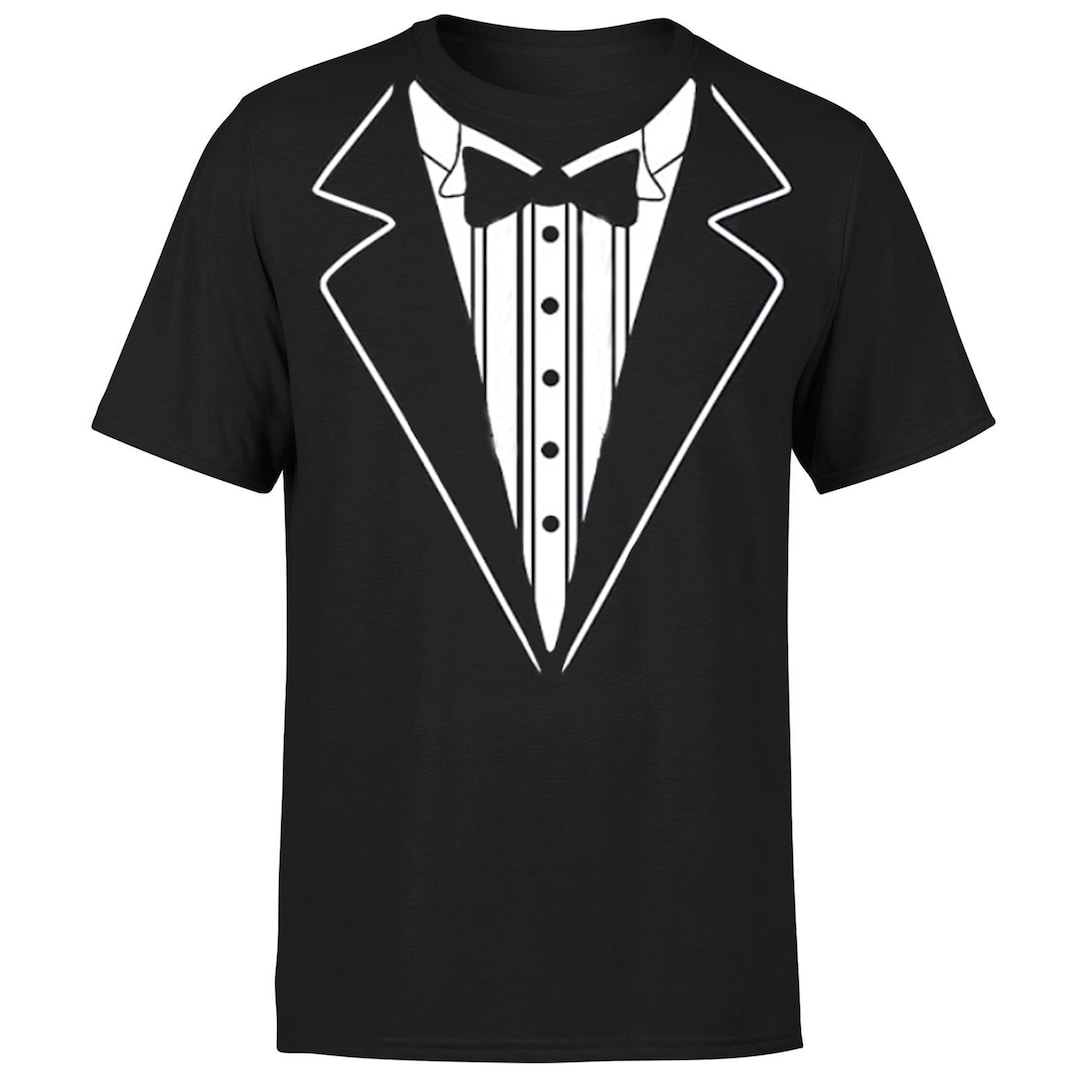 Tuxedo Shirt, Tux Shirt, Groomsmen Gifts, Best Man Shirt, Funny Wedding