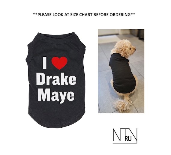 I Love Drake Maye Dog Shirt, Football Dog Shirt, Drake Maye Fan Dog Shirt, Game Day Dog Outfit
