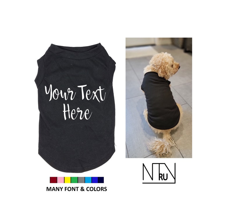 Custom Dog Shirt Personalized Dog Shirt Funny Dog Shirt Etsy