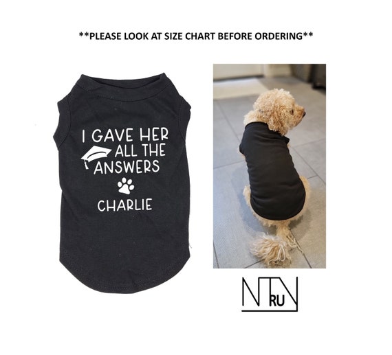 I Gave her all the answers Dog Shirt, Mom Studied I slept Dog Shirt, Mom Graduation Dog Shirt, Graduation gift for Dog lovers, Dog mom gift