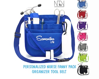 Custom Nurse Tool Belt, Nurse Fanny Pack Organizer Belt, Compact Nurse Tool Bag, Nurse Assistant Gift, CNA Gift, Medical Waistbelt, CRNA
