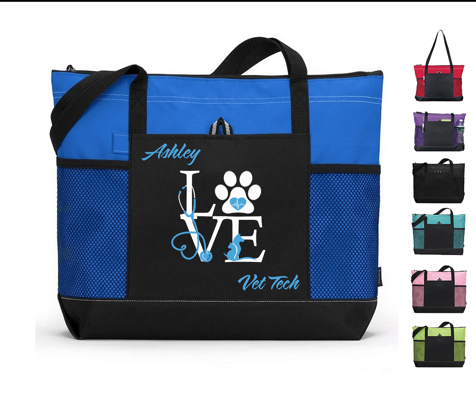 Veterinary Technician Bag Vet Tech Bag Gift for Vet Tech Etsy