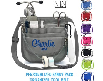 Medical Assistant Tool Belt, Personalized Nurse Fanny Pack, Organizer Bag, CMA Physician Assistant PA, CRNA week gift Nurse anesthetist gift