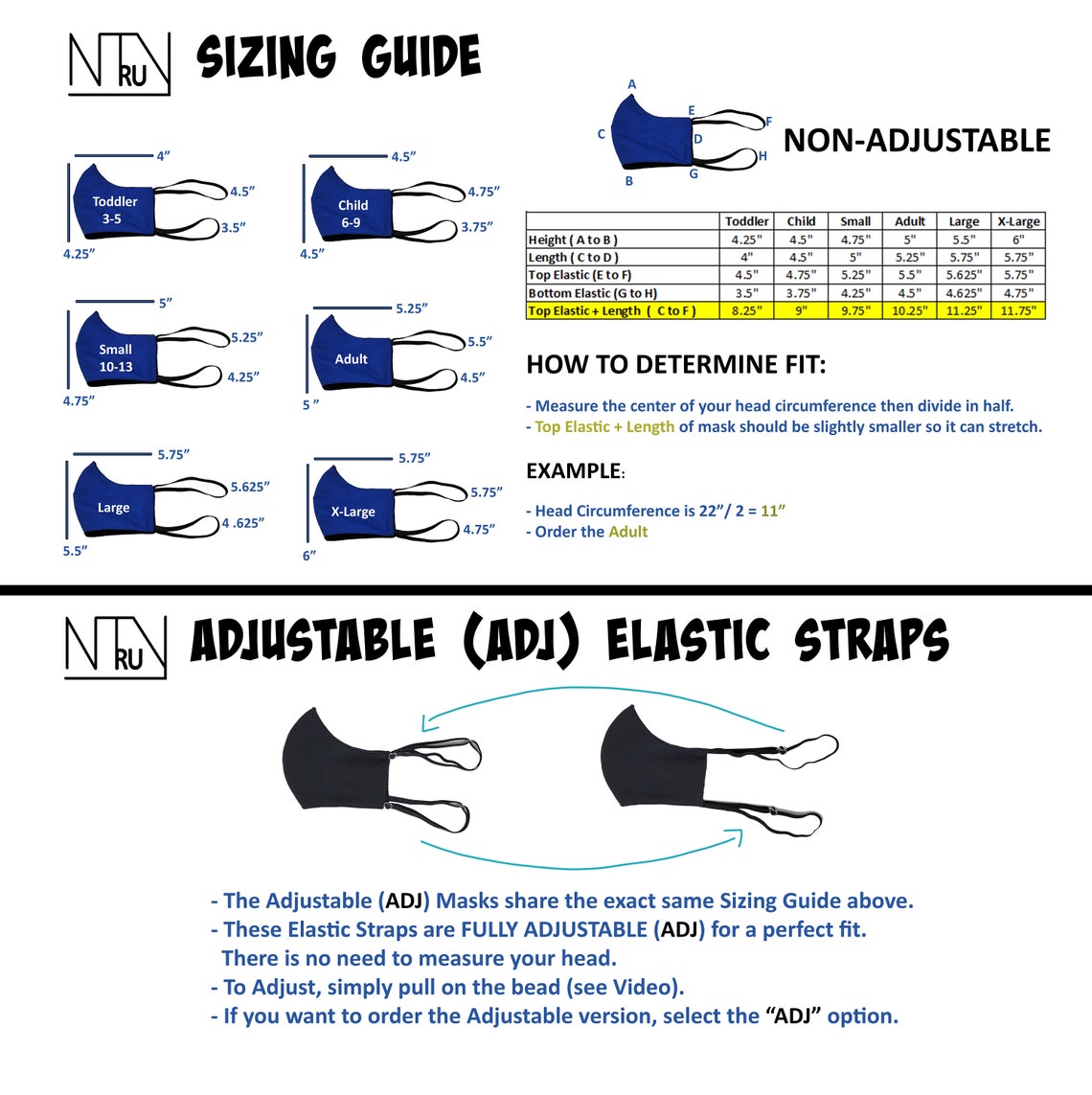 Over the Head Mask With Filter Pocket Face Mask for Hearing Etsy