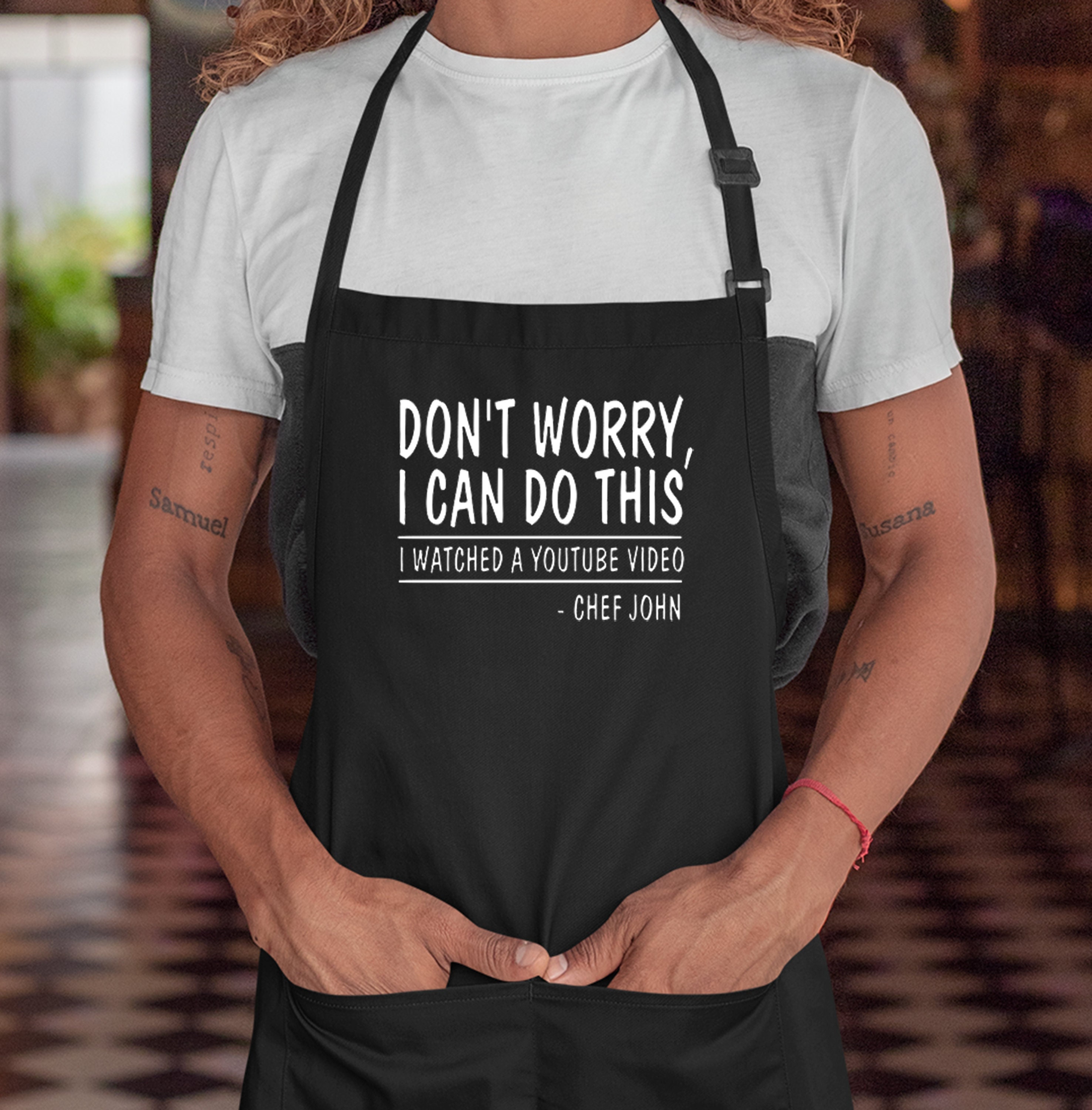 Today's Menu Take It or Leave It Funny Chef Cooking Graphic Kitchen Accessories (Oven Mitt + Apron)