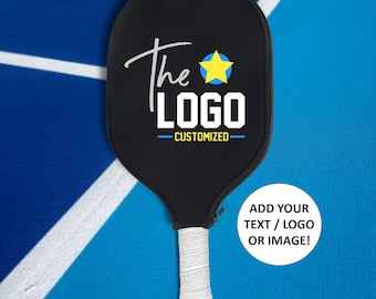 Benutzerdefinierte Pickleball Paddle Cover mit LOGO, Pickleball Paddle Cover, personalisierte Pickleball Paddle Cover, Geschenk für Pickleball Paddle Inhaber