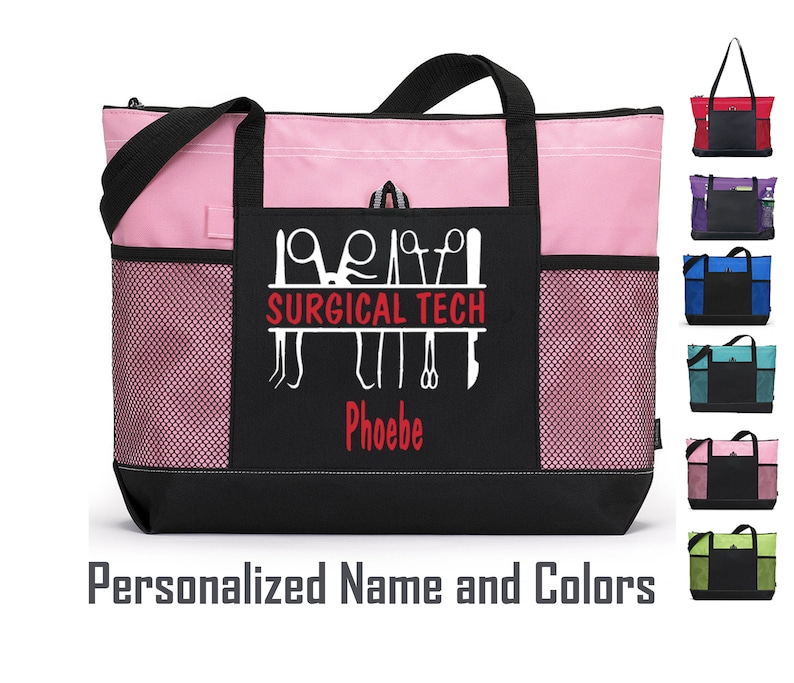 Custom Surgical Tech Bag Surgical Technologist Week Surgical Etsy