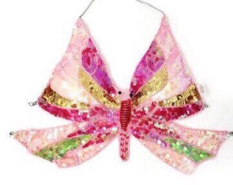 y2k butterfly halter top