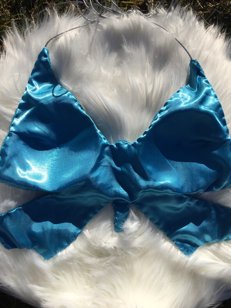 y2k butterfly halter top