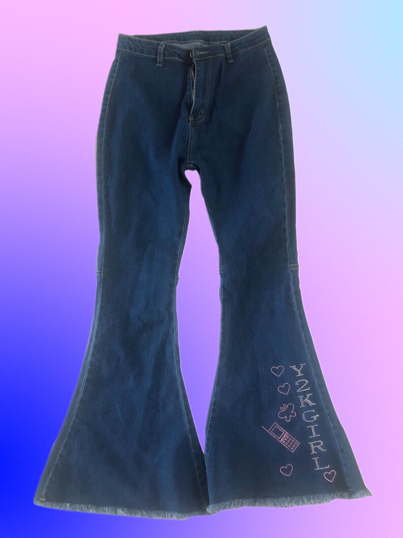 Bling Cross Pocket Bootcut Jeans Denim Cato Fashions