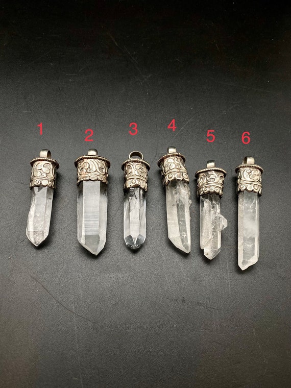 Himalayan crystal best sale pendant