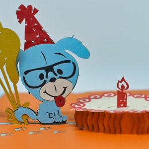 Happy Birthday pop-up kaart