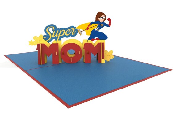 Biglietto pop-up con,biglietto pop-up per la festa della mamma, biglietti d'auguri floreali,15