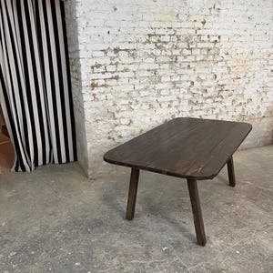 Reclaimed wood table EMIL