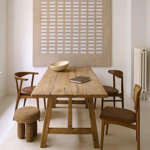 Wooden table FRANZ