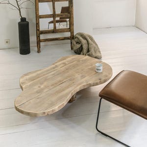 Old wood coffee table KARLI, Coffee Table