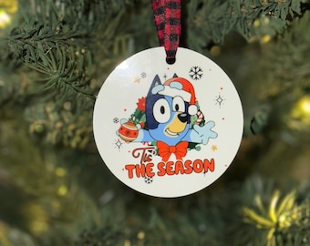 Double Sided Tis the Season Ornament