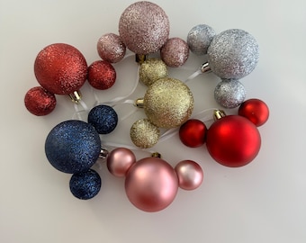 Mickey Head Ornaments