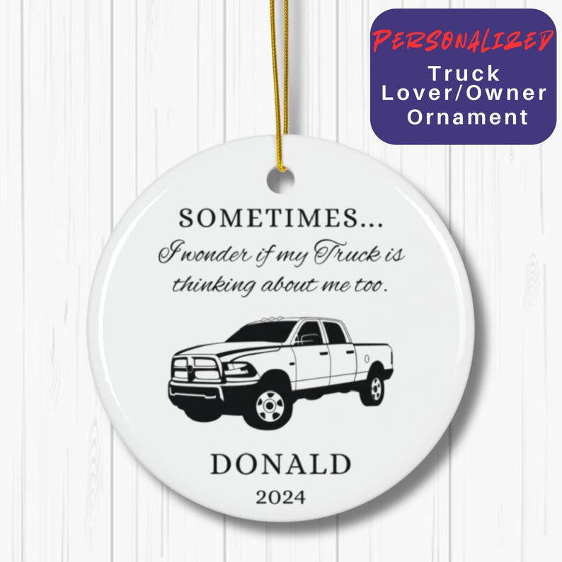 Personalized Motorcycle Owner Ornament Custom Biker Christmas Gift for