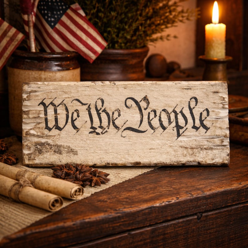 Rustic Primitive Patriotic 