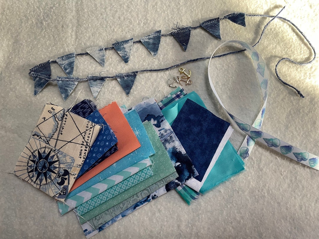 Set Sail With This Pack of Nauticalthemed Embellishments and Fabric