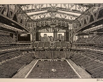 Stadium Drawing Etsy Stadium Drawing Etsy