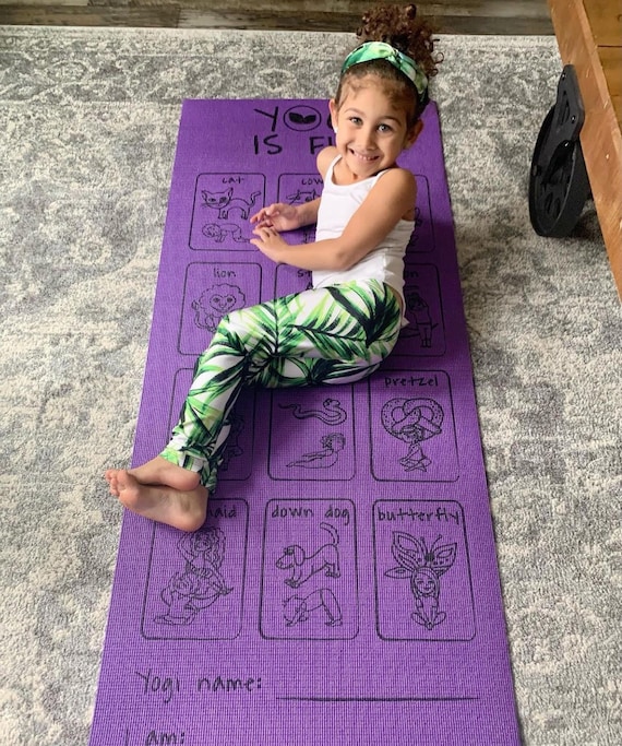 Kids Yoga Mat, Kids Yoga, Yoga 