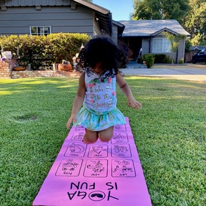 Kids Yoga Mat, Kids Mat, Yoga