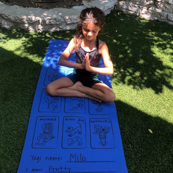 Kids Yoga Mat, Yoga, Kids Yoga