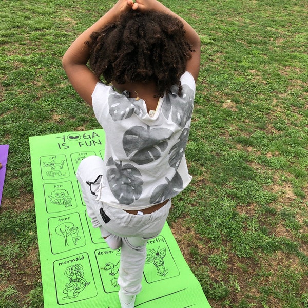 Kids Yoga Mat, Kids Yoga, Yoga