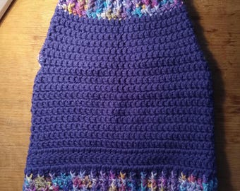 Medium Crocheted DOG SWEATER  mds-005