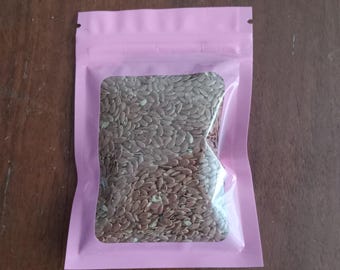 Whole Flax Seed hermit crab food