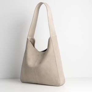 Sacs hobo en daim véritable pour femme : sac fourre-tout en daim et petit sac hobo | Sacs de tous les jours élégants, pratiques et polyvalents