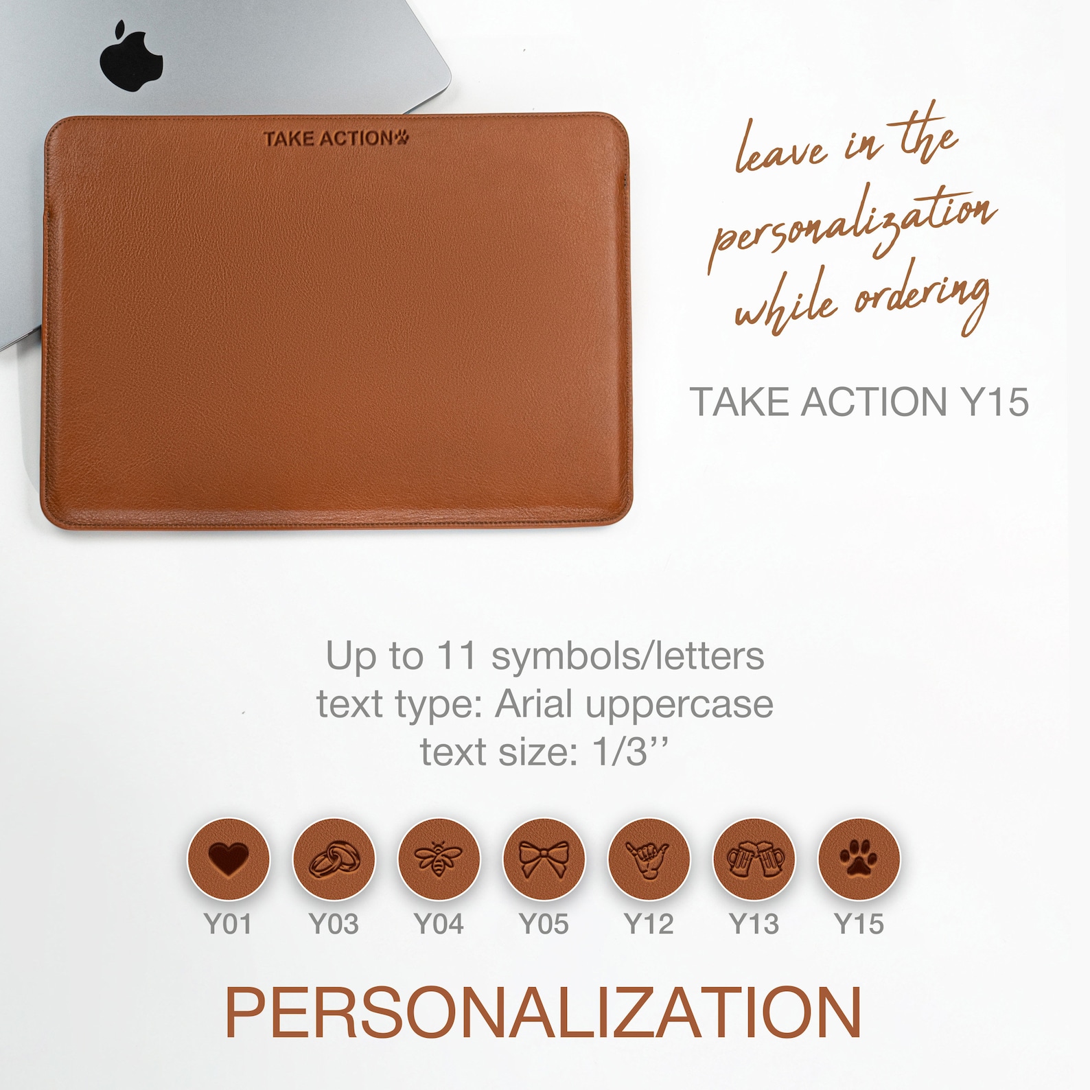 MacBook Air/pro 13/14/15/16 Inch M1 M2 M3 M4 Leather Sleeve ...