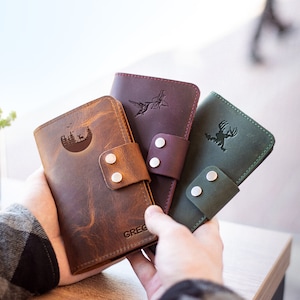 Couverture de journal en cuir, cadeau personnalisé pour lui, couverture de carnet de notes en cuir, couverture de cahier en cuir, cadeau de garçons d'honneur, cadeau de remise des diplômes, cadeau de fête des pères