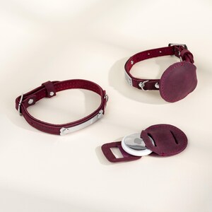 Classic and durable genuine leather cat collar with personalized ID tag and AirTag-ready insert – a practical and stylish accessory for modern pet parents. Perfect for cat moms and small dog owners looking for a fancy, cute, and secure collar option. Designed for everyday comfort with a sleek, handcrafted finish. A great gift idea for thoughtful pet lovers who value function and fashion. Made to order from quality leather and ships fast from the USA.