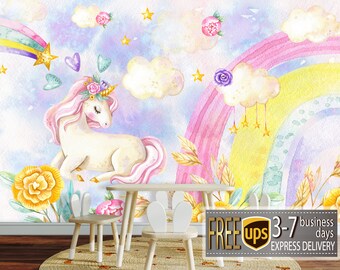 Download Unicorn Wallpaper Etsy