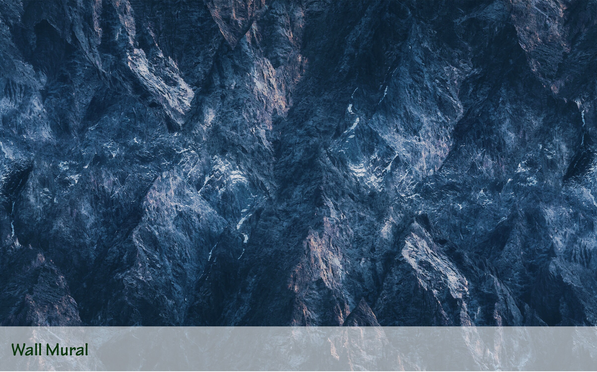 Blue Marble Ombre Wallpaper Nursery/ Abstract Wall mural/ | Etsy