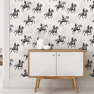 Cowboy nursery wallpaper, Wild West boy nursery decor Kids wallpaper, Cowboy theme boy room wallpaper