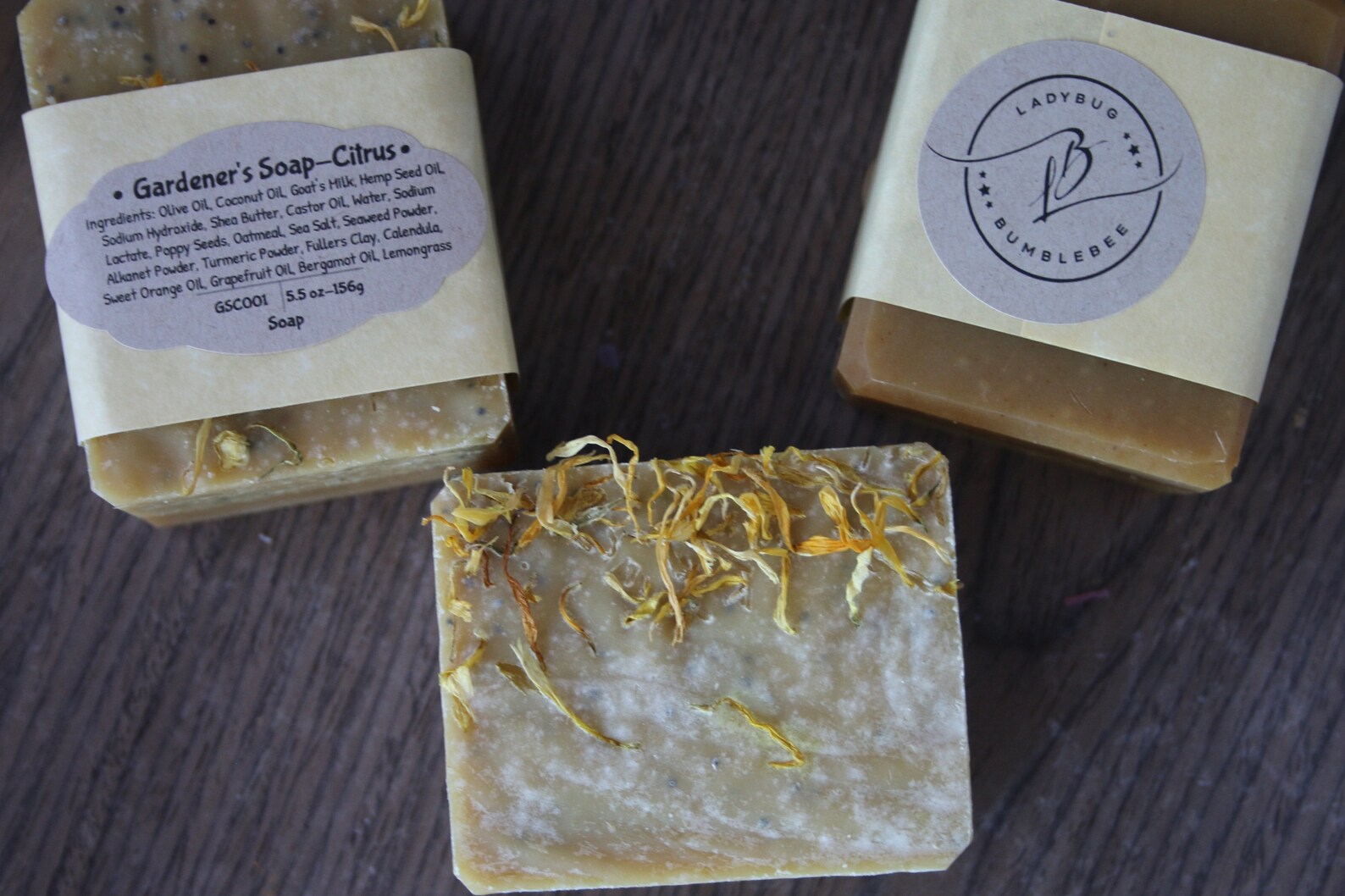 Gardeners Soap Citrus Handmade Soap Exfoliating Hand Soap Etsy New